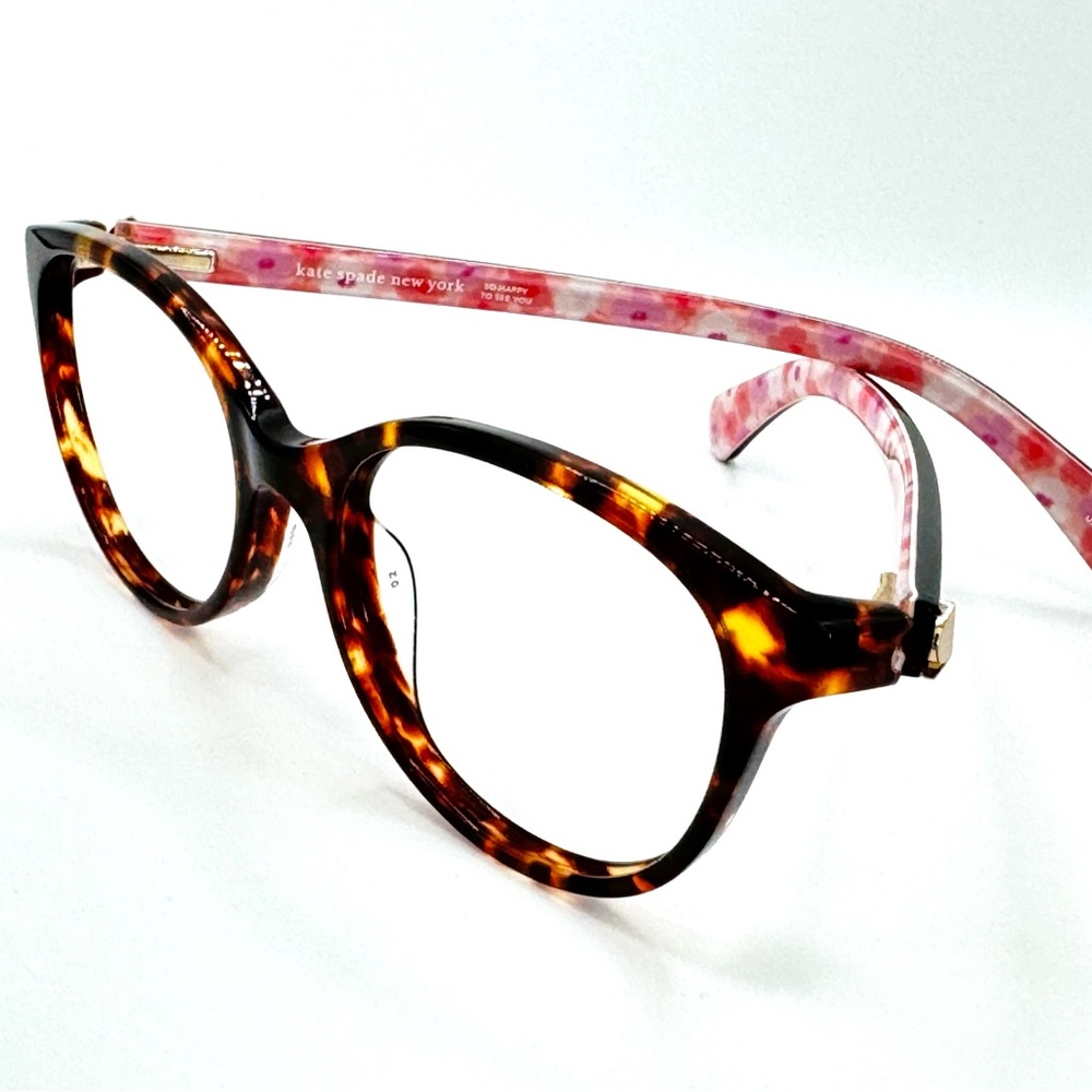 Kate Spade NY Briella Map Glasses FRAMES (NO LENSES) with CASE New No Tag